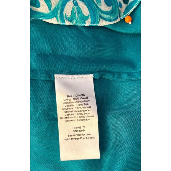 Anthropologie by Hemant & Nandita Silk Sequins and Beaded Tiered Dress Sz XSP - Picture 6 of 9